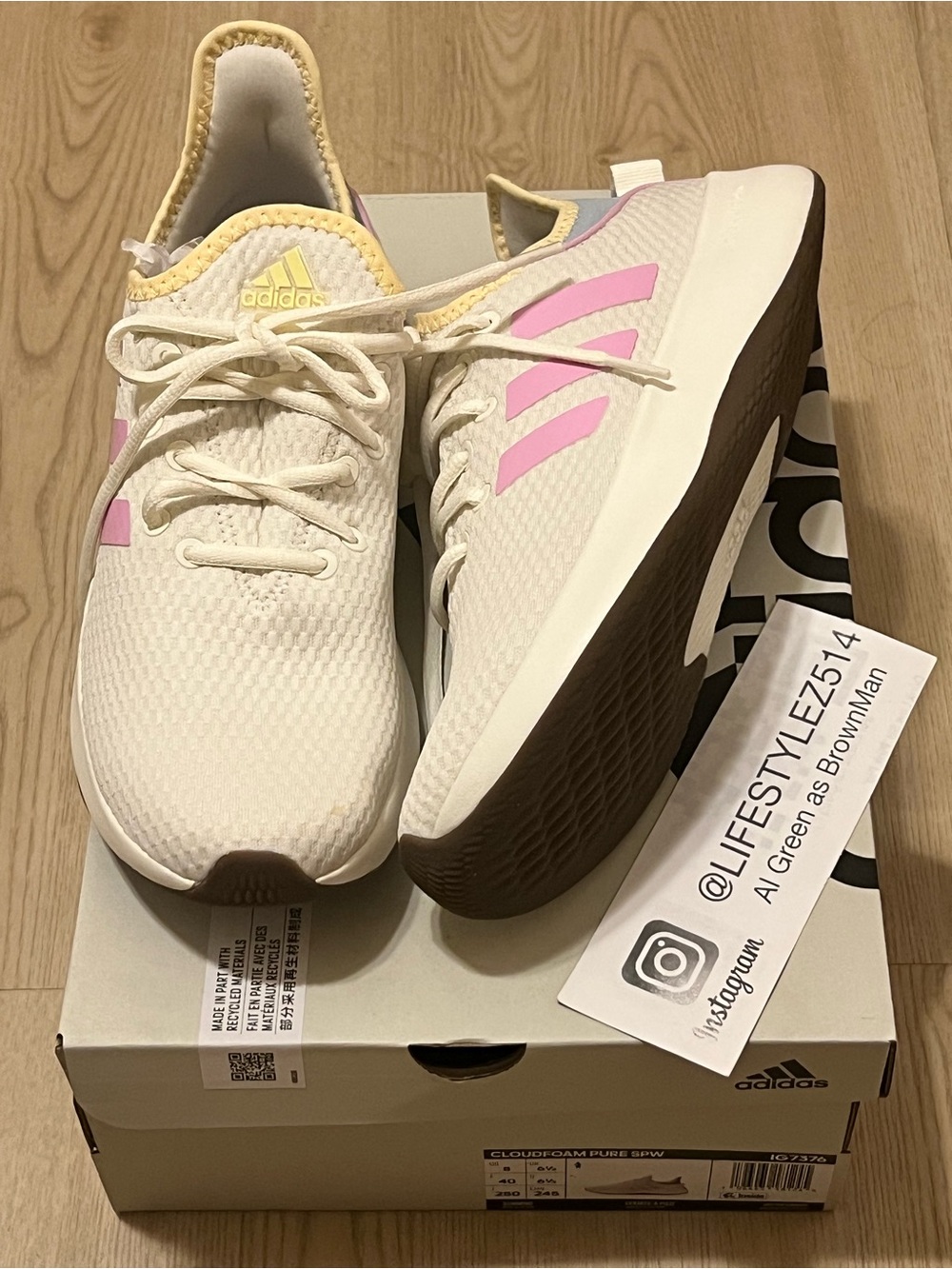 Size 8W - Adidas Cloudfoam Pure (NEW)